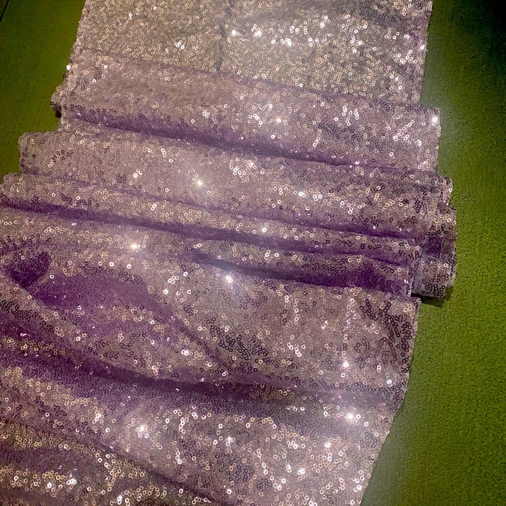 Sequin table runner